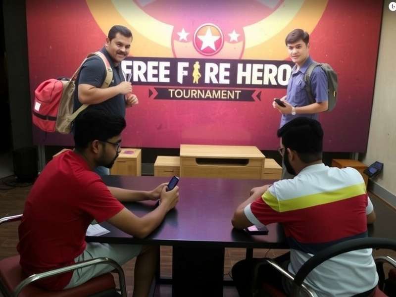 Free Fire Hero - Bangalore Community Tournament Indian players gathering for a Free Fire Hero tournament in Bangalore